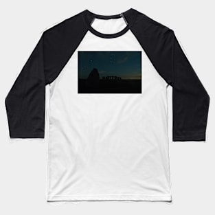 Stonehenge at night Baseball T-Shirt